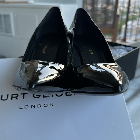 Kurt Geiger - Britton Black Patent Leather Pumps - Picture 6 of 7